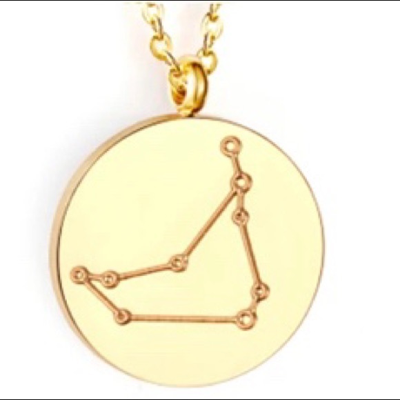 ✨SOLD OUT✨Capricorn Constellation Engraved Necklace✨ - Picture 2 of 5